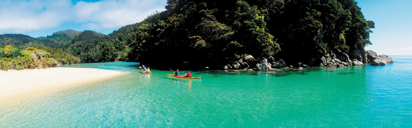 Abel Tasmans flotte farver, New Zealand