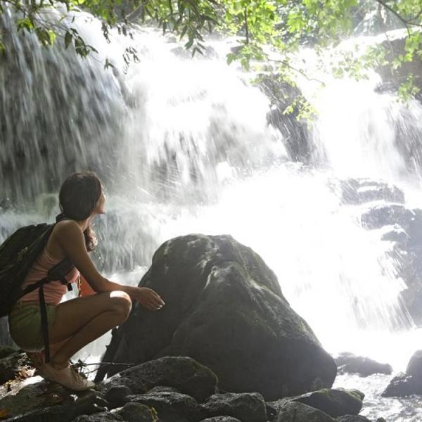 Vandfald det sydlige Mauritius