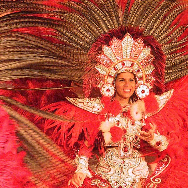 Flotte farver til karneval i Rio