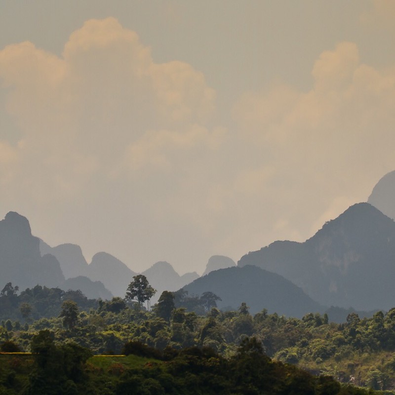 Flotte bjerge, Khao Sok, Thailand