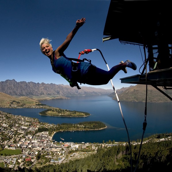 Bungy Jump, Queenstown, New Zealand